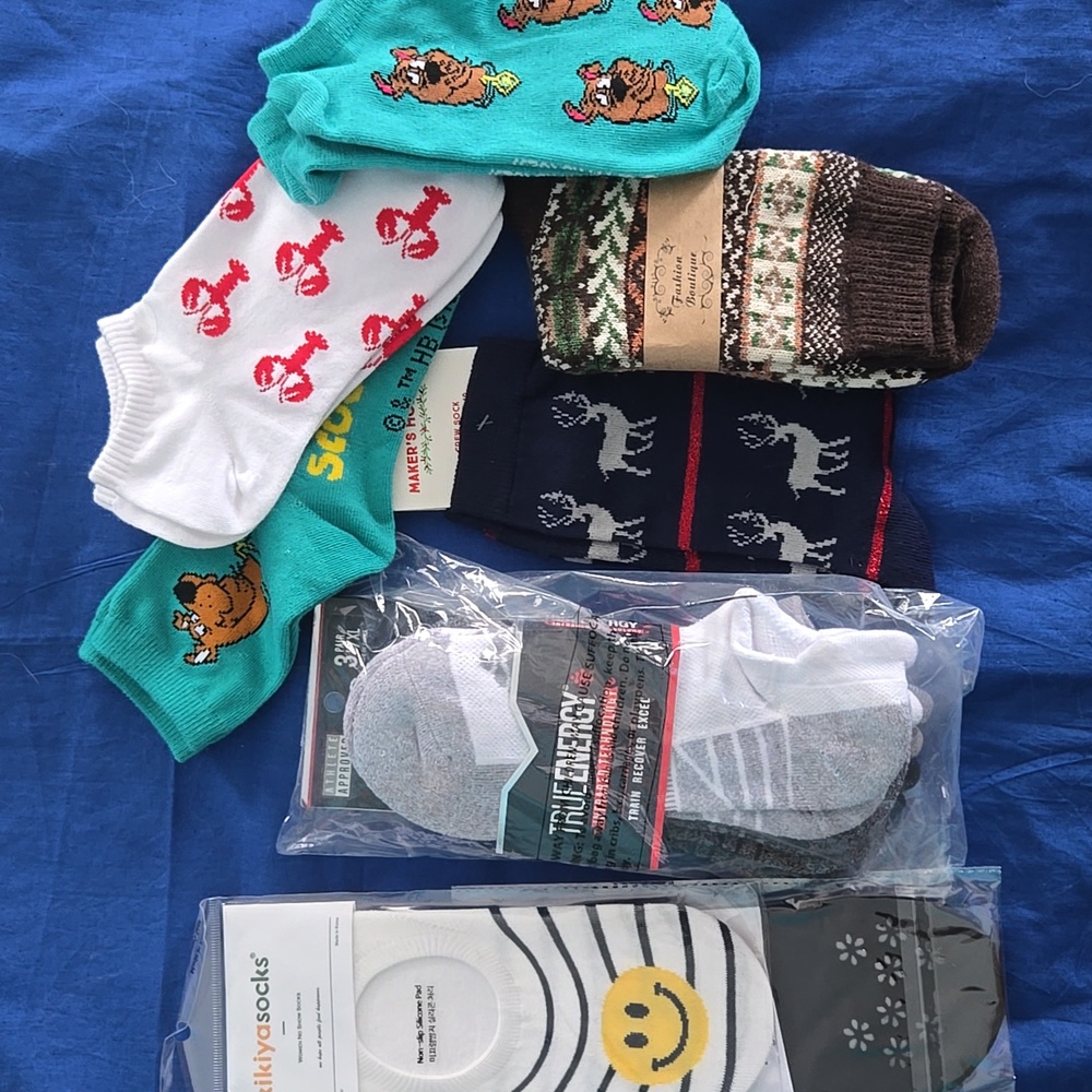10 Pair New Socks